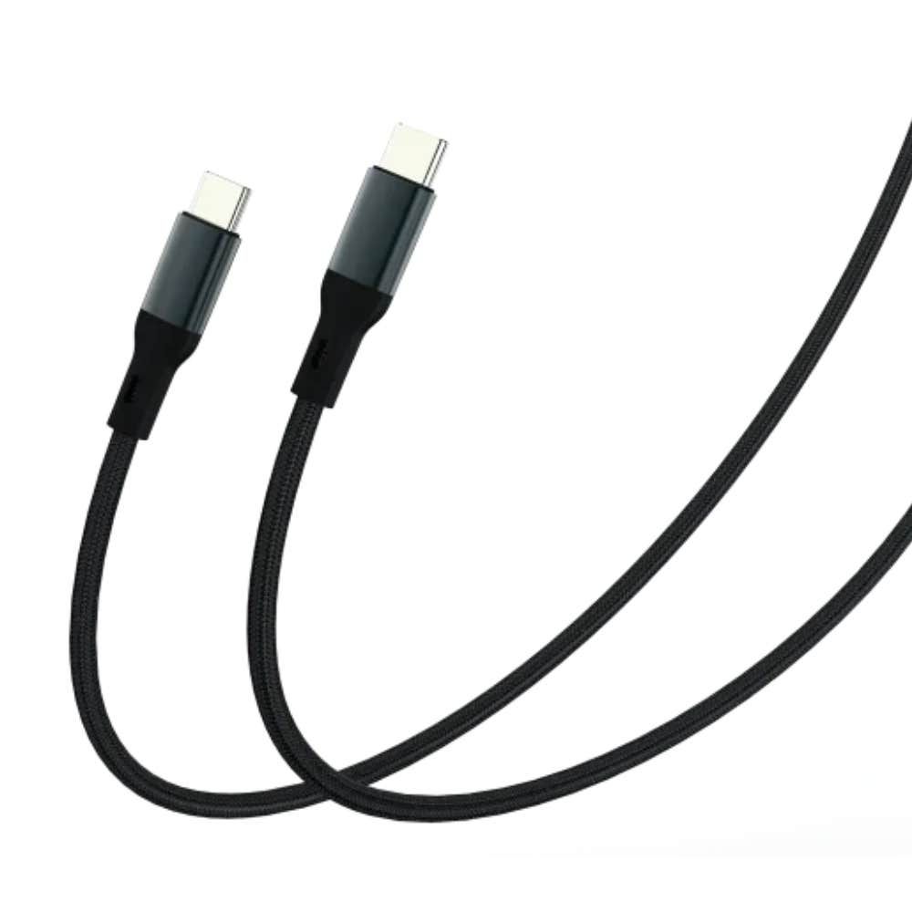 NINE CABLE DUOLINK 100W TYPE C TO TYPE C (2METERS)