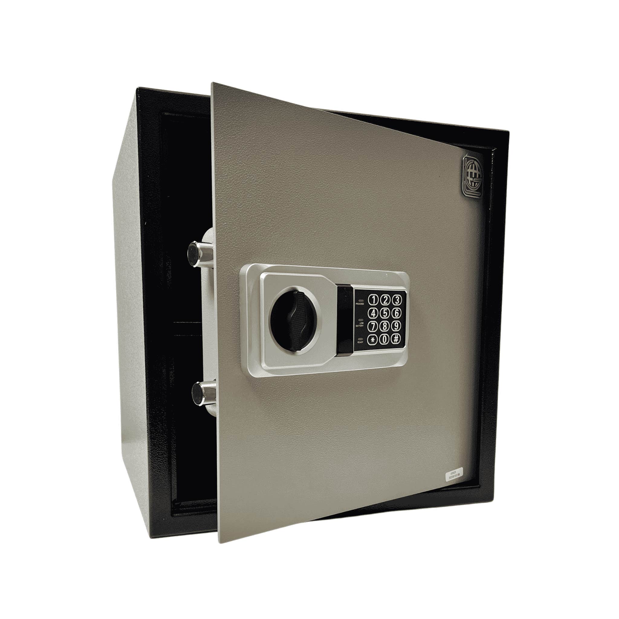 Lotfy Group LG Metal Digital Safe, 40 × 38 × 38 cm - Yellow