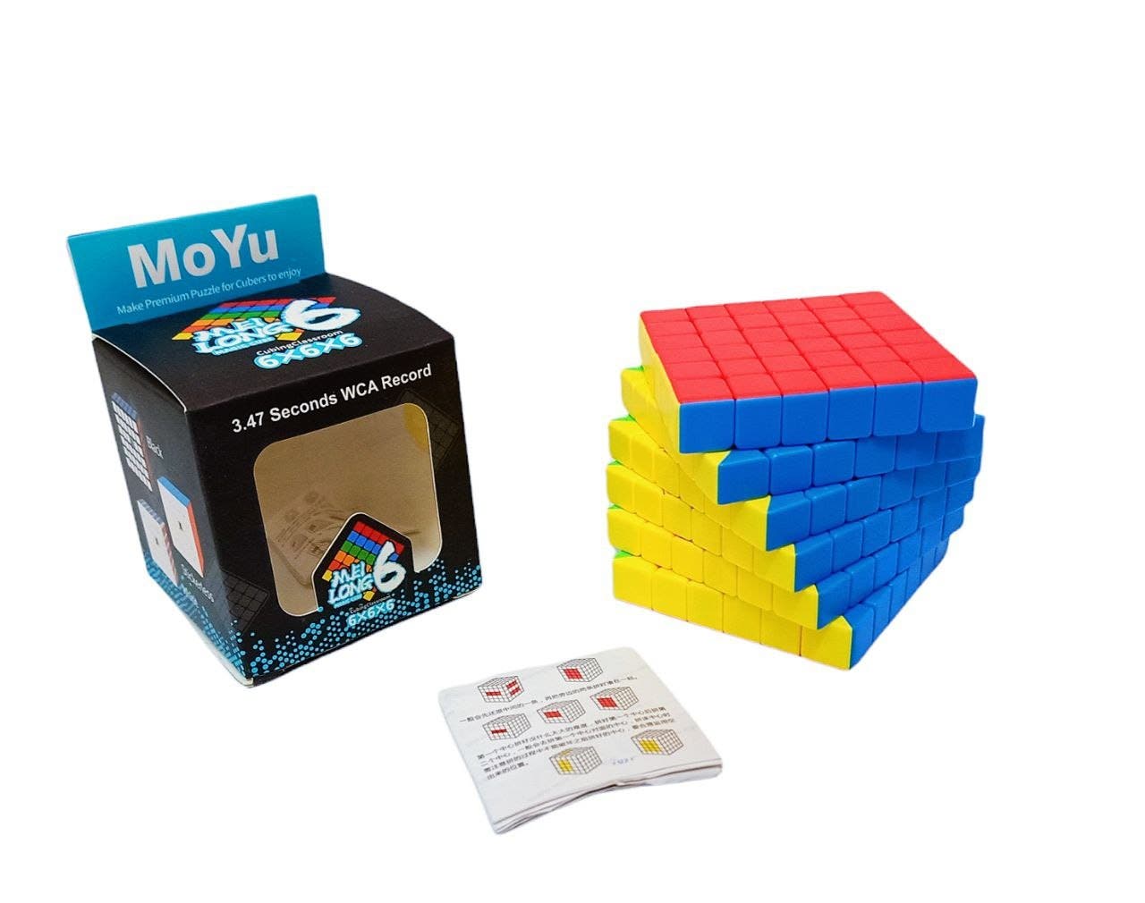 Alsafwa W26-86 6X6 Rubik'S Cube Toy for Unisex Children - Multicolor