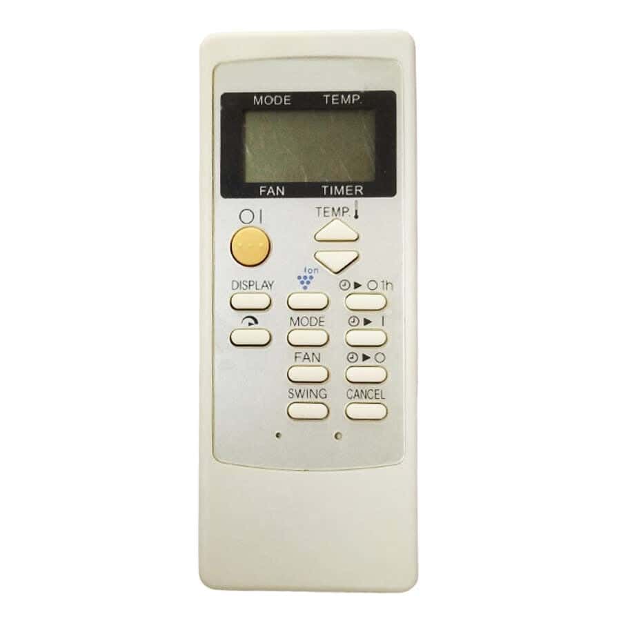 Sharp Air Condition With Blue Light Screen Remote Control - White