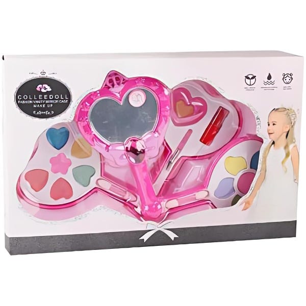 Baby Makeup Tools Set, for Babies, Multicolor - 9138C