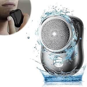 USB Rechargeable Electric Shaver for Women and Men - Black