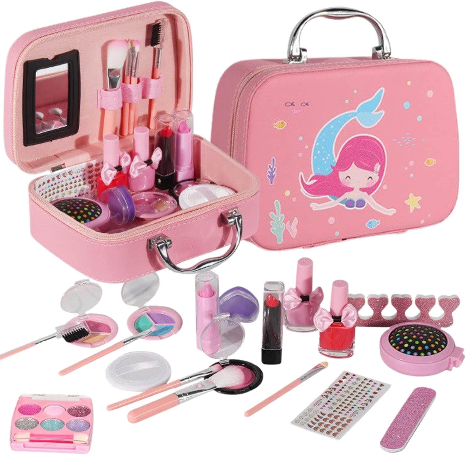 Washable Design Kids Makeup Kit - Pink