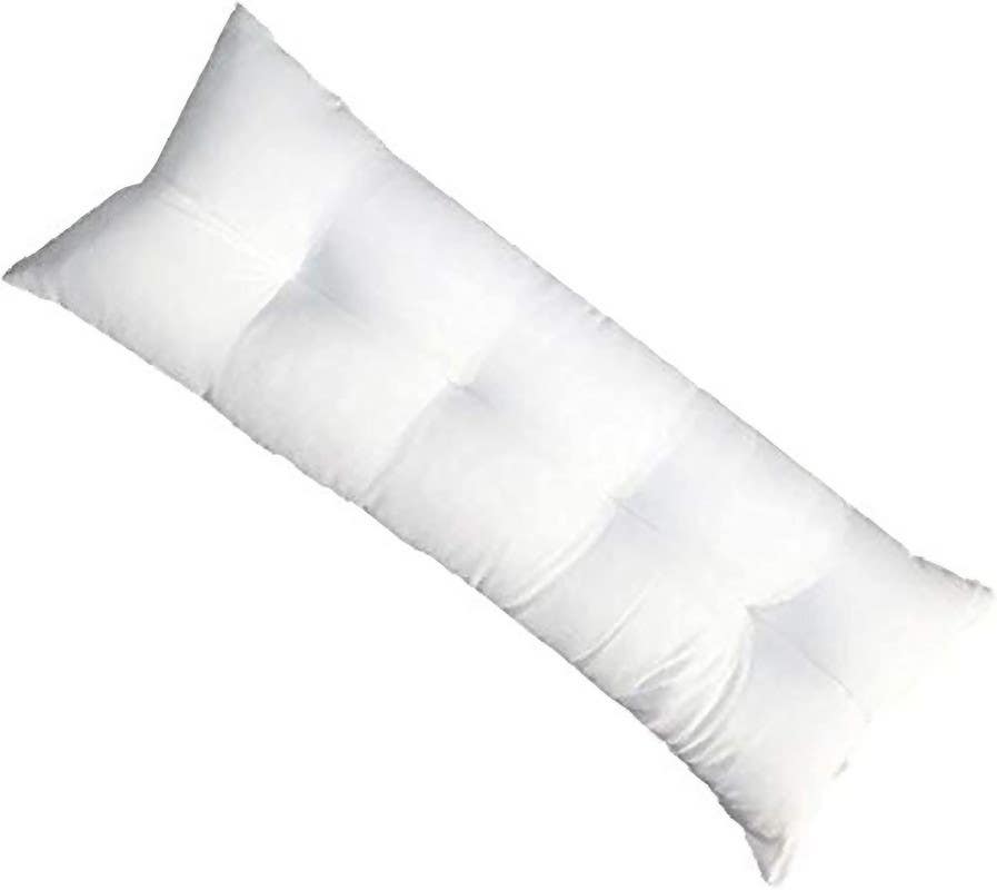 Fiber Pillow, 140X42 Cm - White