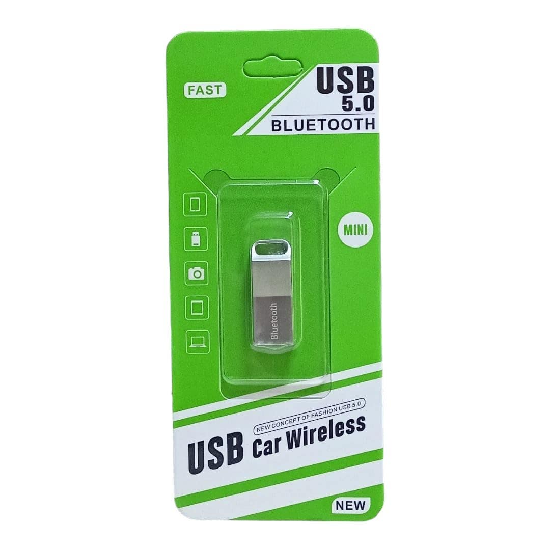 USB Bluetooth Dongle Receiver for Car - Silver