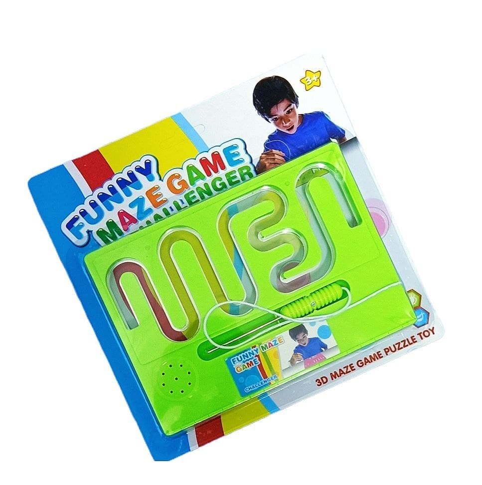 Alsafwa W27-1-2 Maze Toy for Unisex Children - Green