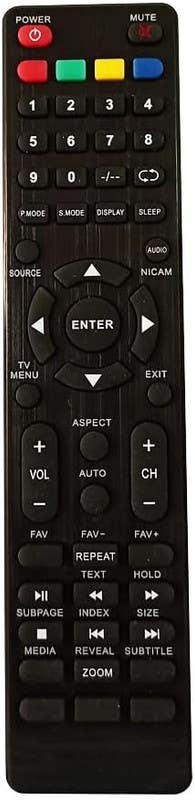 Remote Control, Compatible With ATA54 - Black