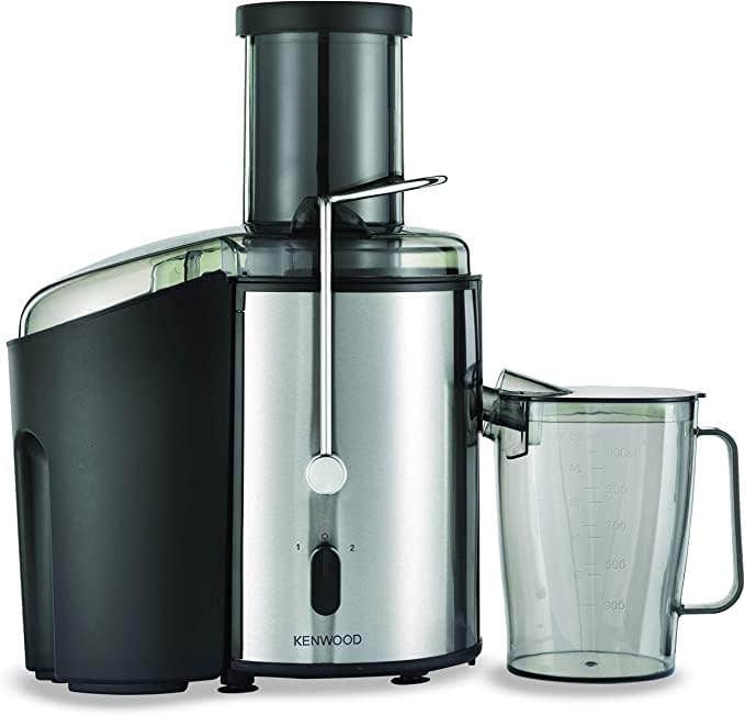 Kenwood Jem02.A0Bk Fruit Juicer, 800 Watt, 2 Liter Capacity - Black Silver