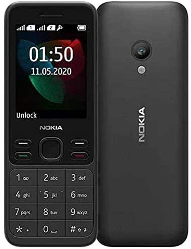 Nokia 150 Dual SIM Mobile Phone, 2.4 Inch, 512 MB, 4MB RAM, 2G - Black