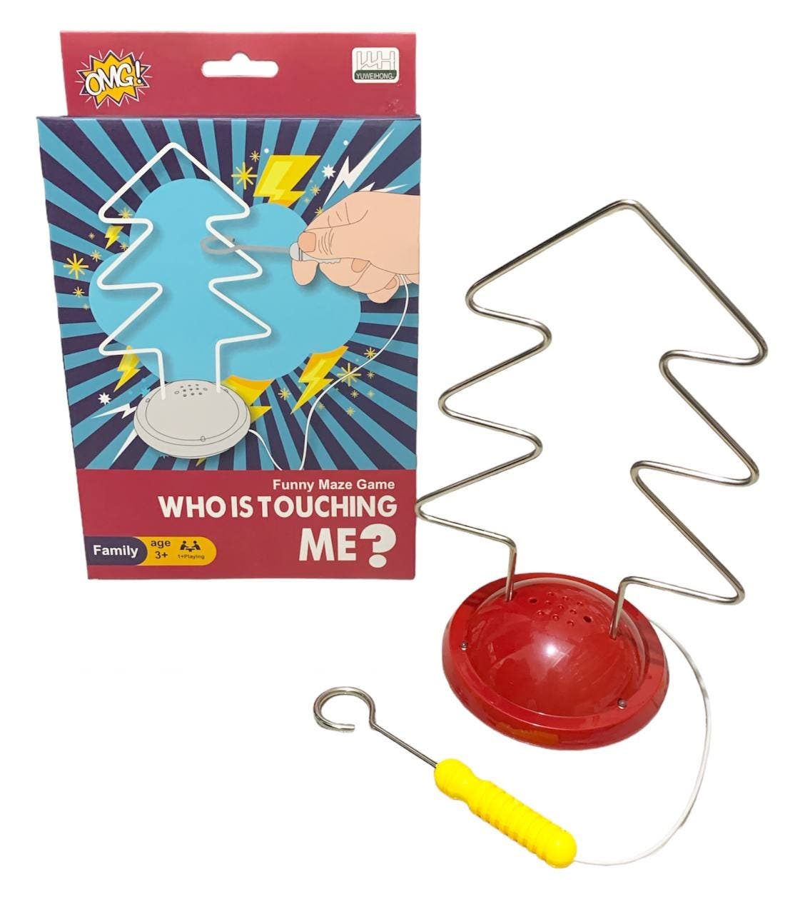 Alsafwa W27-50 Focus Maze Toy for Unisex Children - Red