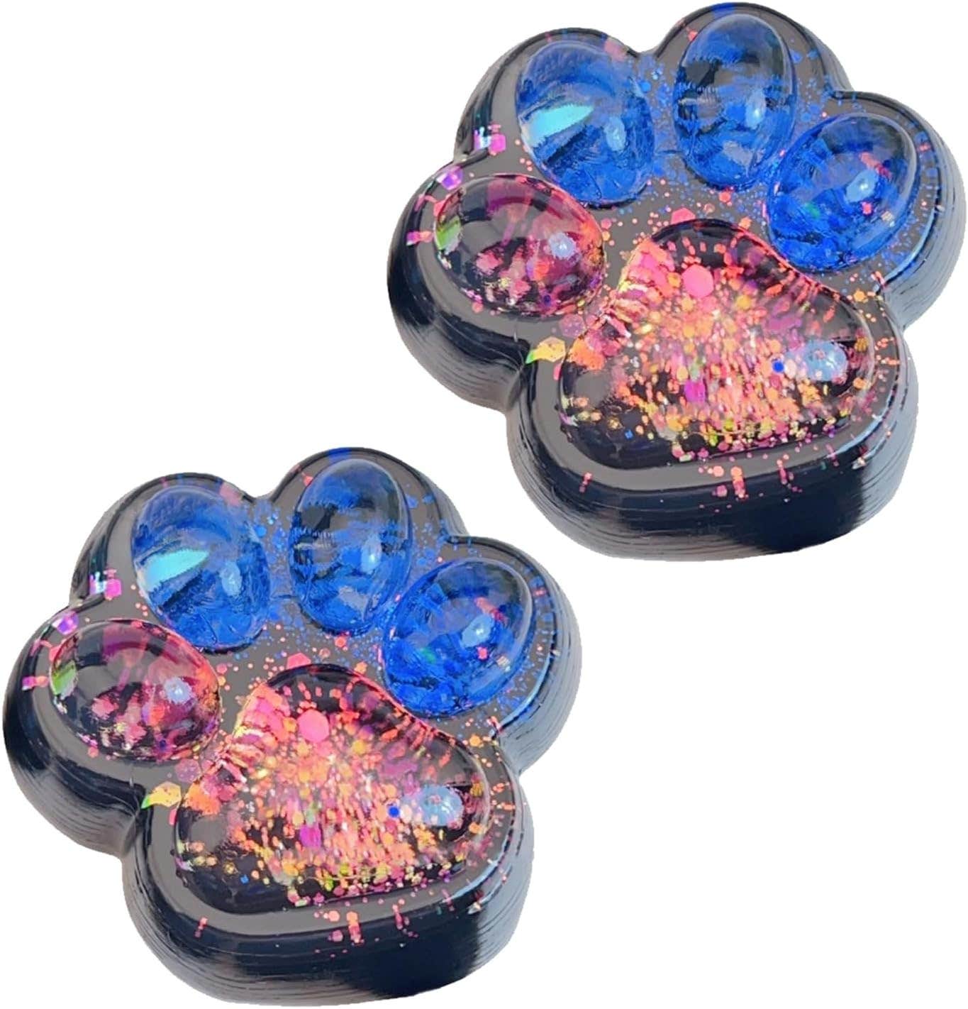 Varkage Stress Relief Design Silicone Squeeze Toy, 2 Pieces - Multicolor