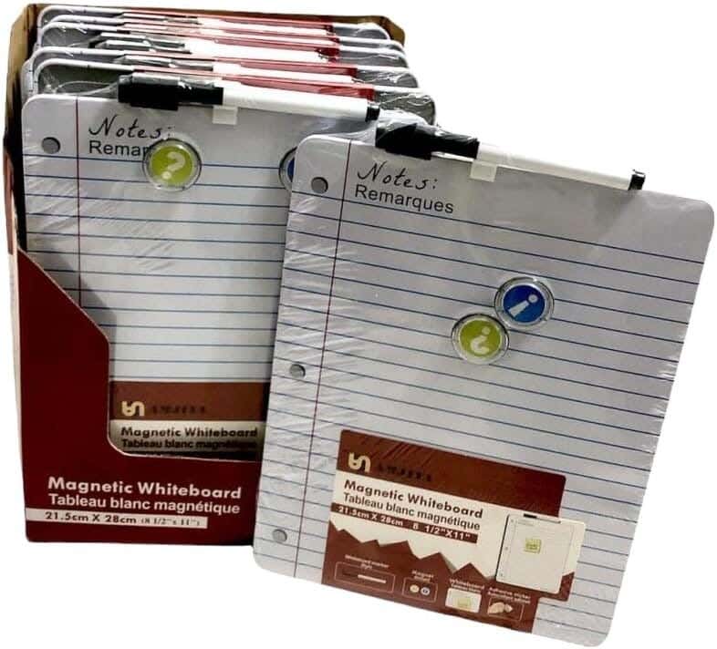 Alsafwa W55-27 Magnetic Note Board - white