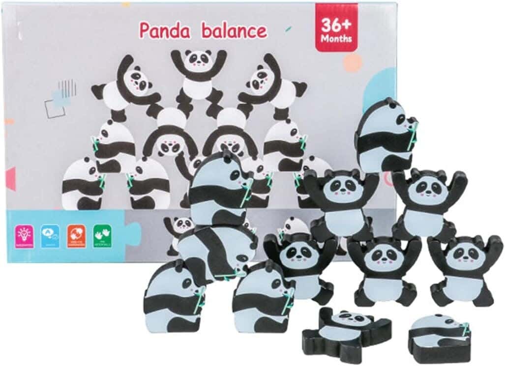 KABI W20-23 Panda Balance Toy - White Black