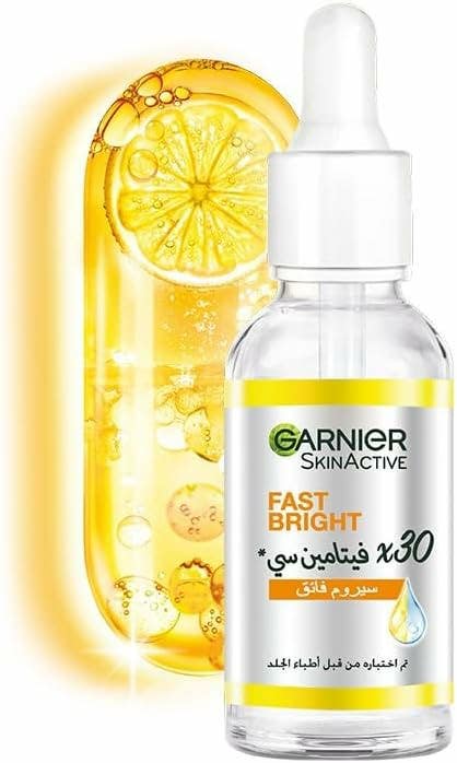 Garnier Skin Active Anti Dark Spot Facial Serum with Vitamin C for All Skin Types - 30 ml