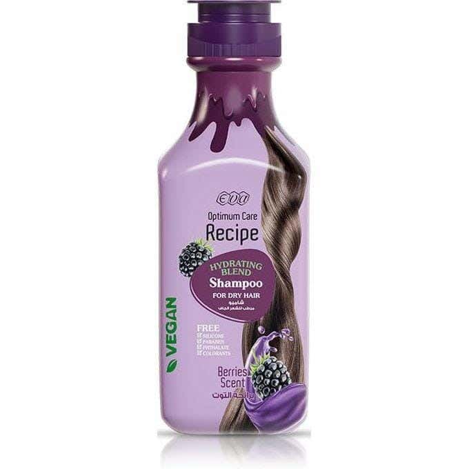 Eva Eva Optimum Care Recipe Hydrating Blend Shampoo With Berry Scent - 350 Ml