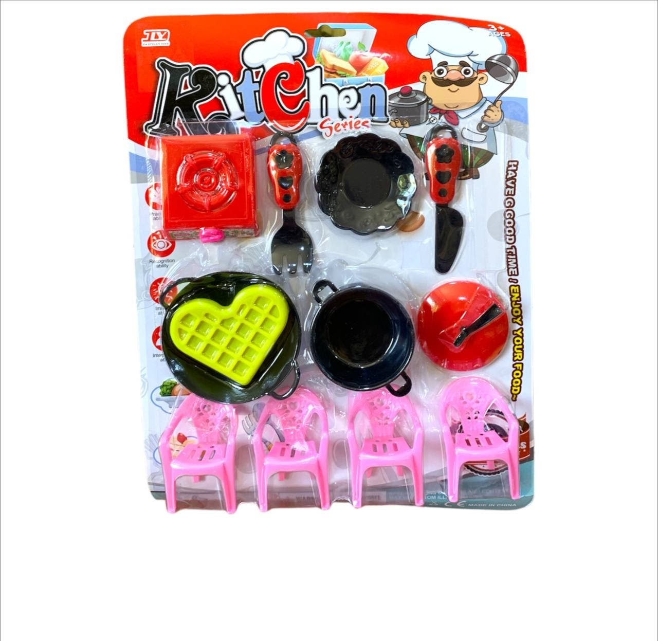 Alsafwa W30-56 Kitchen Toy for Girls - Multicolor