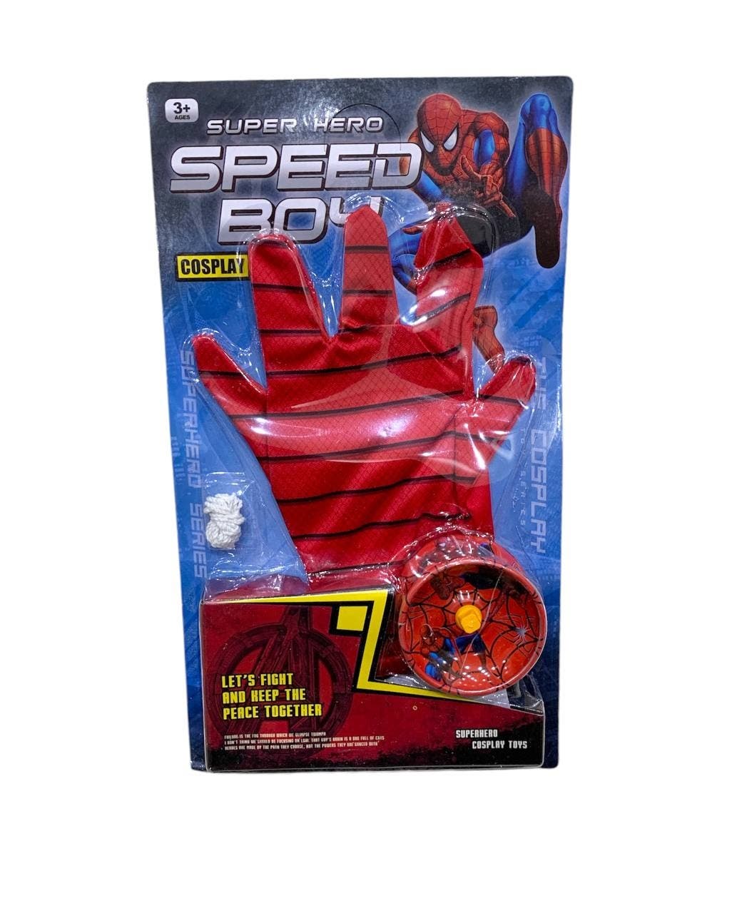 Alsafwa T-319 Spider-Man Glove Toy for Boys - Red