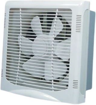 Fresh Wall Ventilating Fan, 25 cm, Two Direction - White