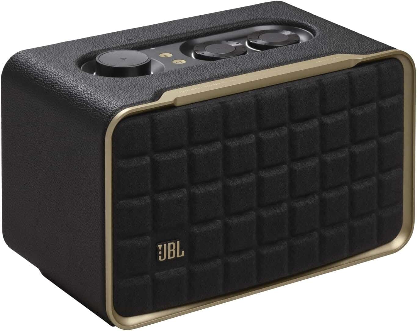 JBL Bluetooth Speaker, Voice Assistant Support, Authentics 200 - Black