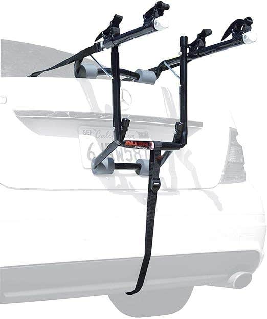 Bicycle Carrier for Vehicle, Holds 2 Bikes - Black