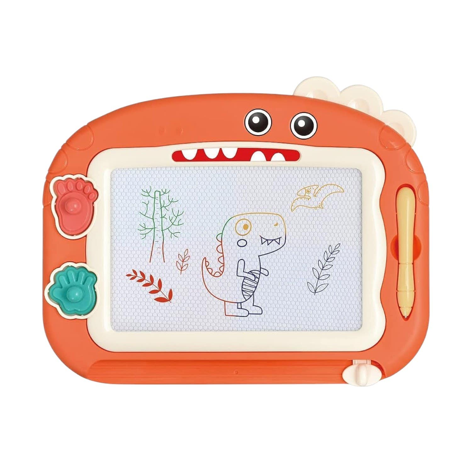Epano Erasable Design Plastic Magnetic Drawing Board - Orange