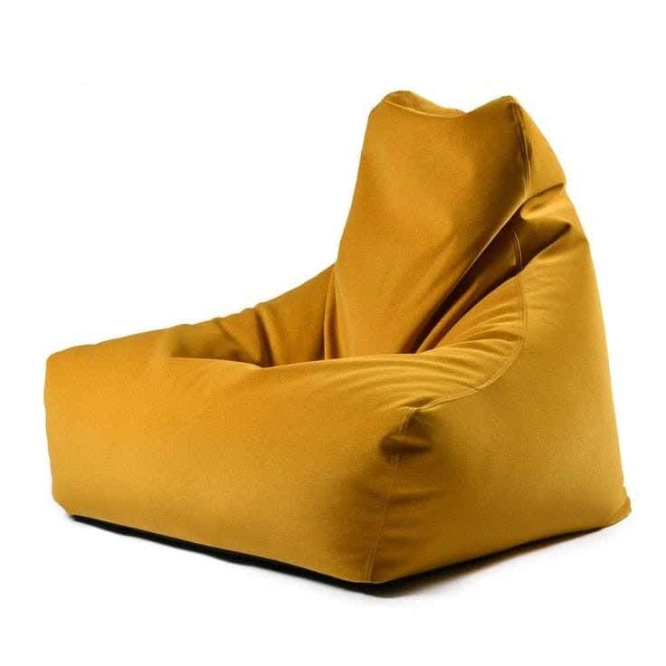 Bean bag chair, Jacquard, Sabia material, 60 x 70 x 75 cm - Havana