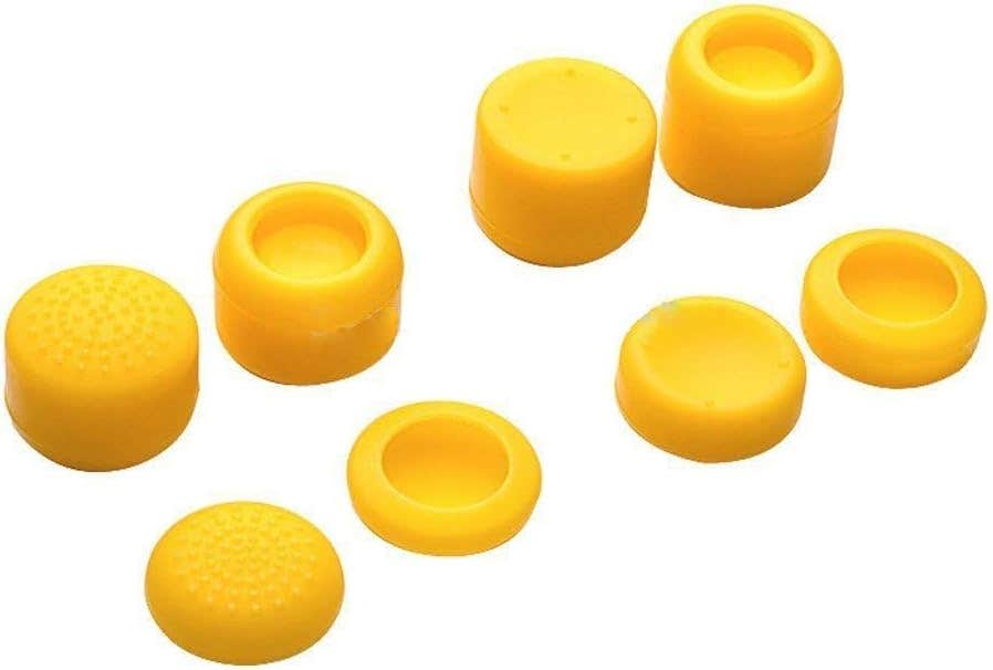 Ambertown Silicone Controller Thumb Grips Caps for PlayStation, Xbox One, 8 Pieces