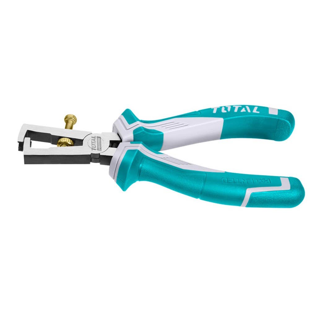 Total Tht1566P Wire Stripping Pliers, 6 Inch, 1 Piece - Turquoise Black