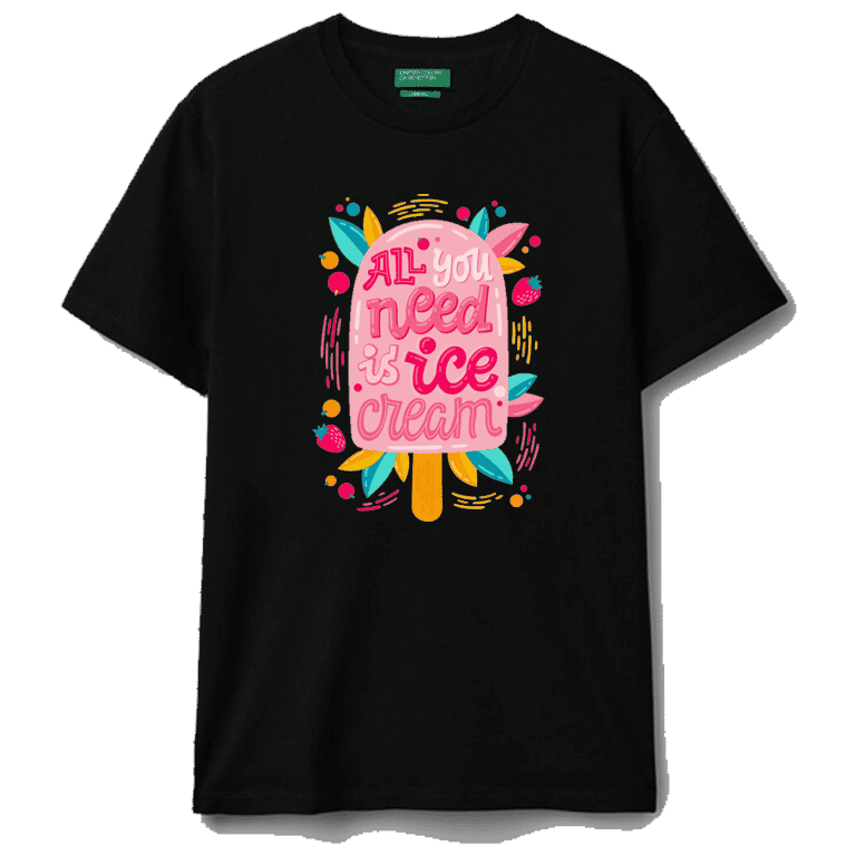 Cotton Half Sleeve T-Shirt Unisex