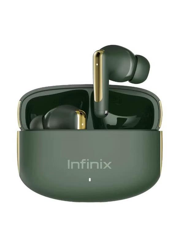 Infinix TWS - XE28 AirPods, 460mAh, Noise Cancelling - Olive