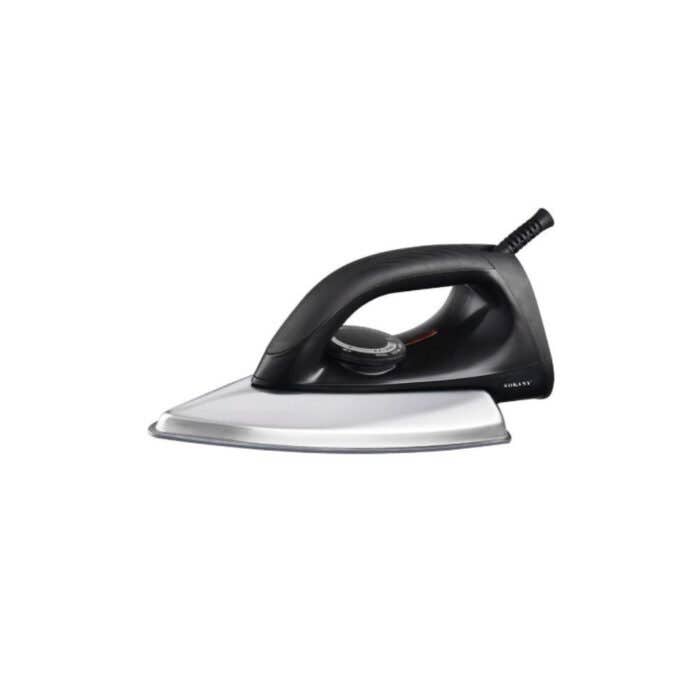 Sokany Electric Clothes Iron, 1500 Watts, A-11010 - Black