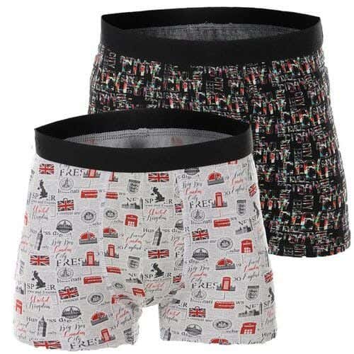 Dice Men's Boxer Briefs Set, 2 Pieces