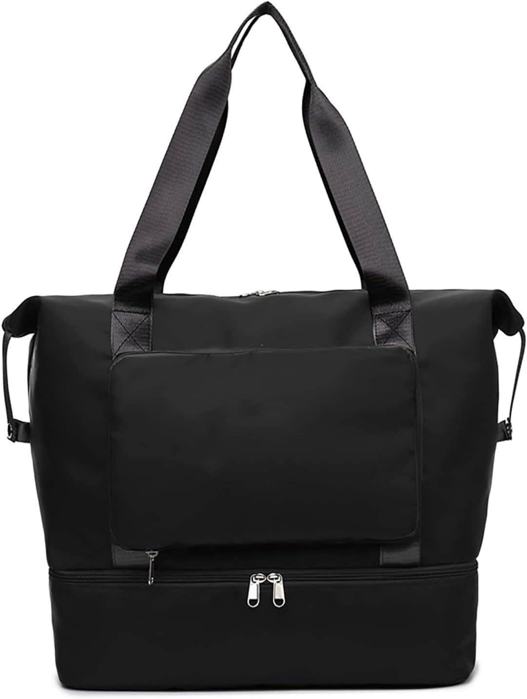 Nutse Wet and Dry Separation Travel Duffel Bag, Large - Black