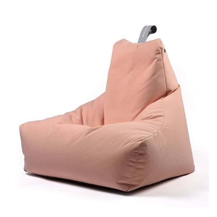 Bean Bag Chair Jacquard, Sabia Fabric, 60x70x75 cm - Pink