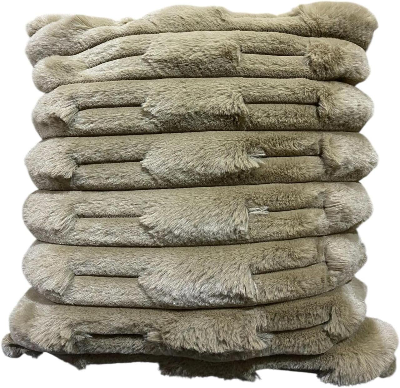 Homesta Decorative Pillow Cover, 40x40 cm - Grey