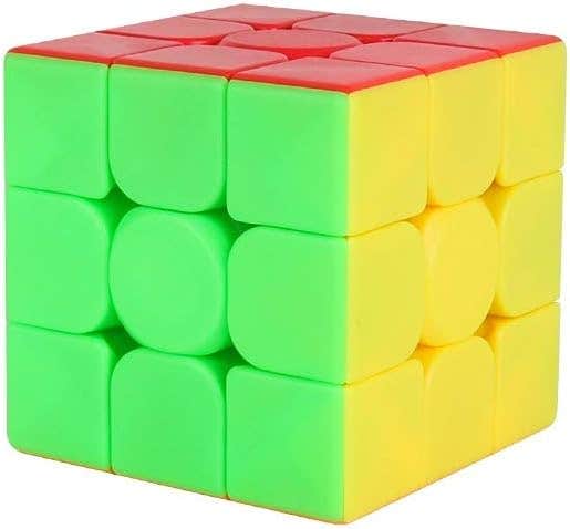Moyu Stickerless Design Plastic Rubik Cube, 56 mm - Multicolor