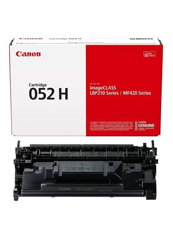 Canon Laser Toner Cartridge, 052H, CRG-052H - Black