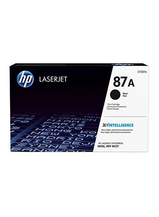 HP LaserJet Toner Cartridge, 87A, CF287A - Black