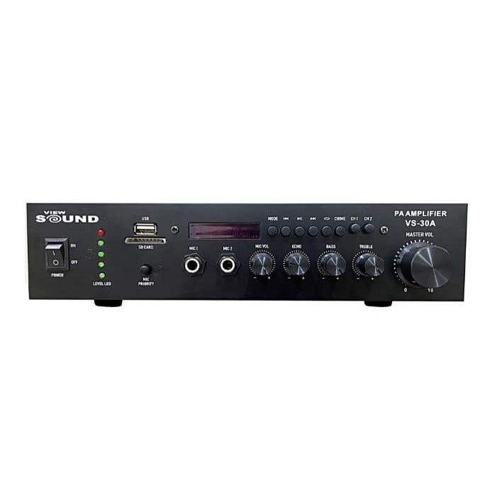 View Sound Amplifier, 220V, VS-30A - Black