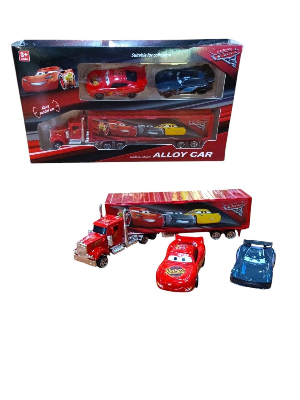 Alsafwa T-361 Metal Cars Truck Toy for Boys - Multicolor