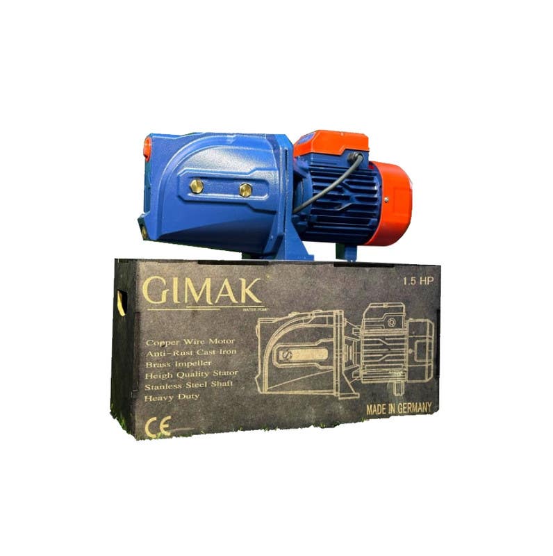 Gimak Water Pump Motor, 1.5 HP, Made in Germany - Blue