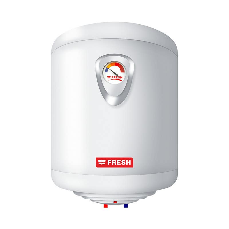 Fresh Electric Water Heater, 20 Liters - White