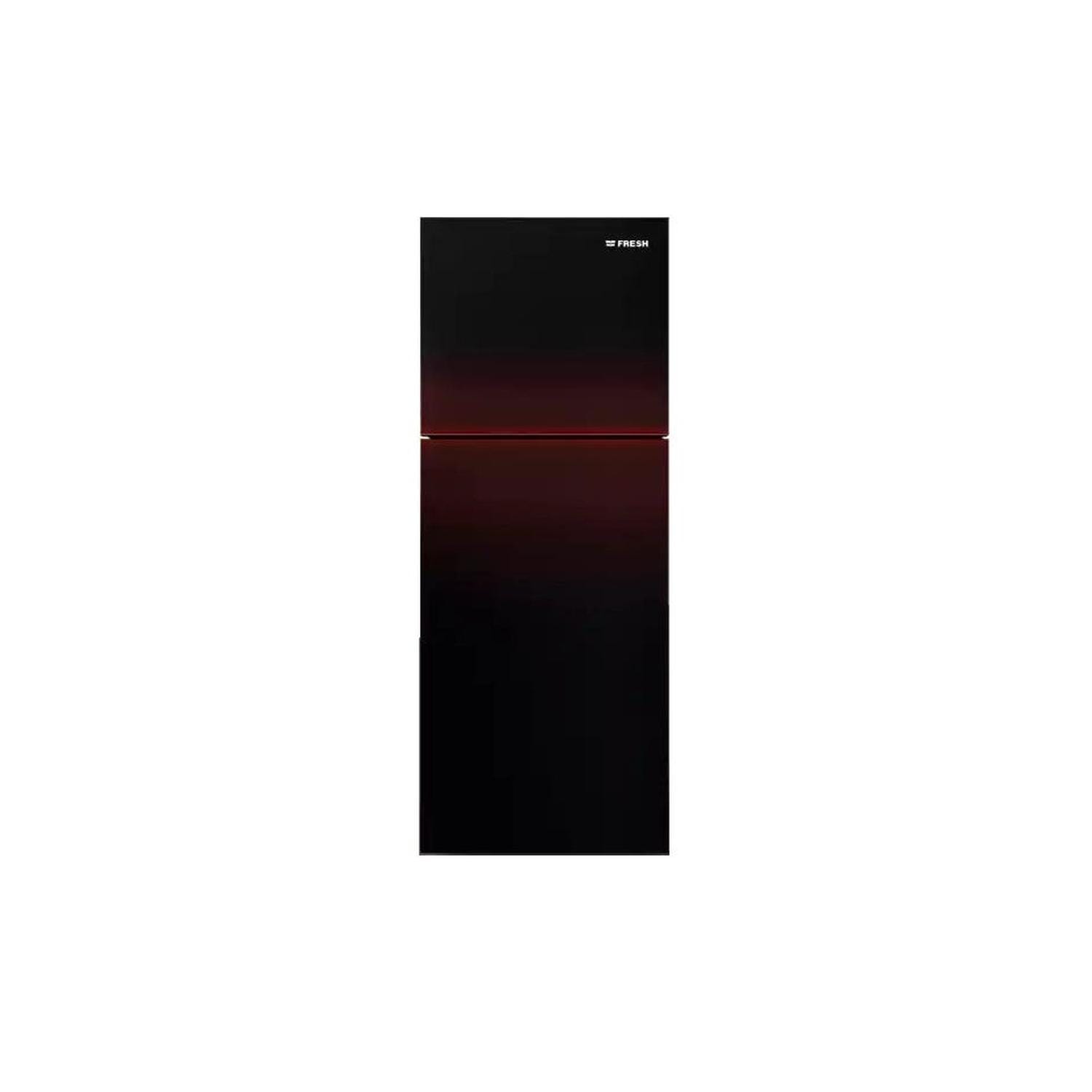 Fresh FNT-BR470KGDR No Frost Refrigerator , 397 Liters - Burgundy
