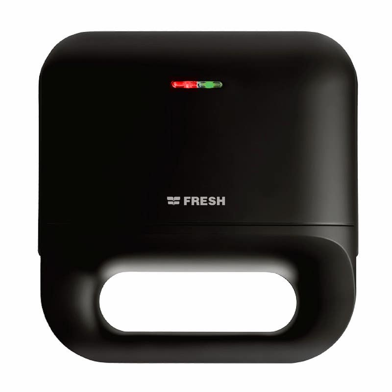 Fresh 500018728 Sandwich Maker, 3 in 1, 750 Watts - Black
