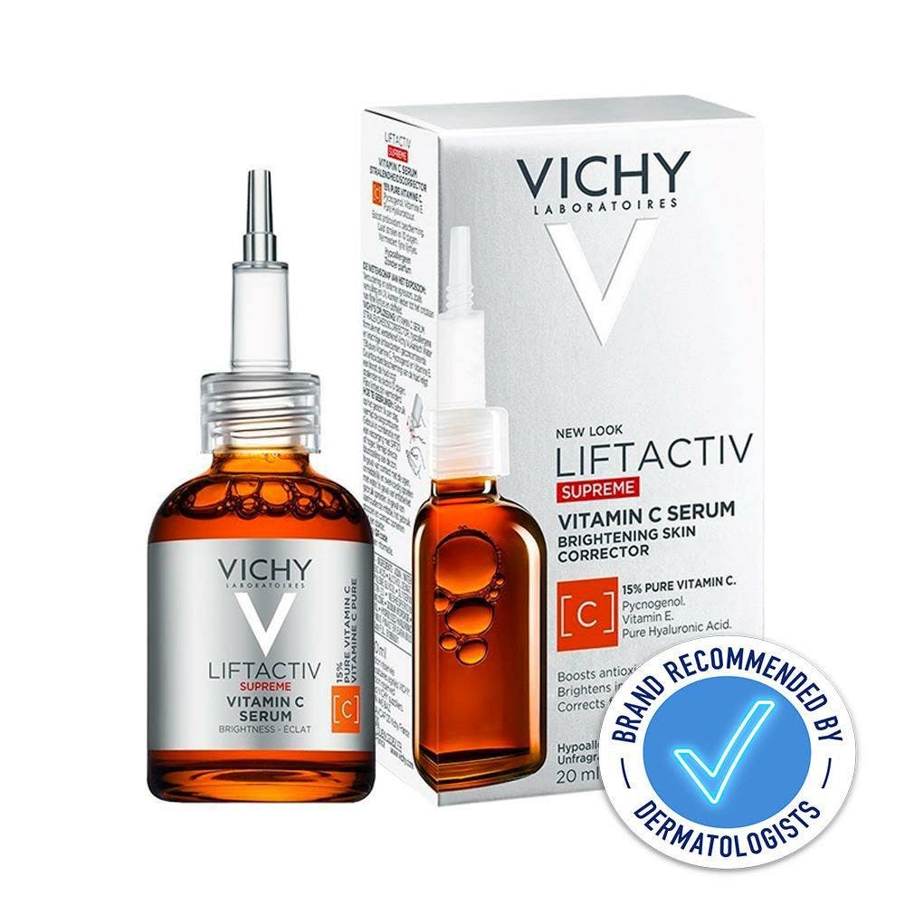 Vichy Liftactiv Hypoallergenic Correcting and Brightening Vitamin C Face Serum - 20 ml