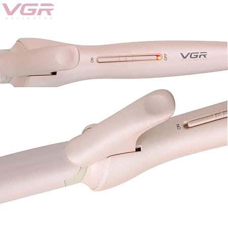 VGR V-508 Curly Hair Straightener - White