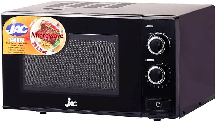 Jac NGM2525B Microwave, 1400 watt, 25 liter- Black