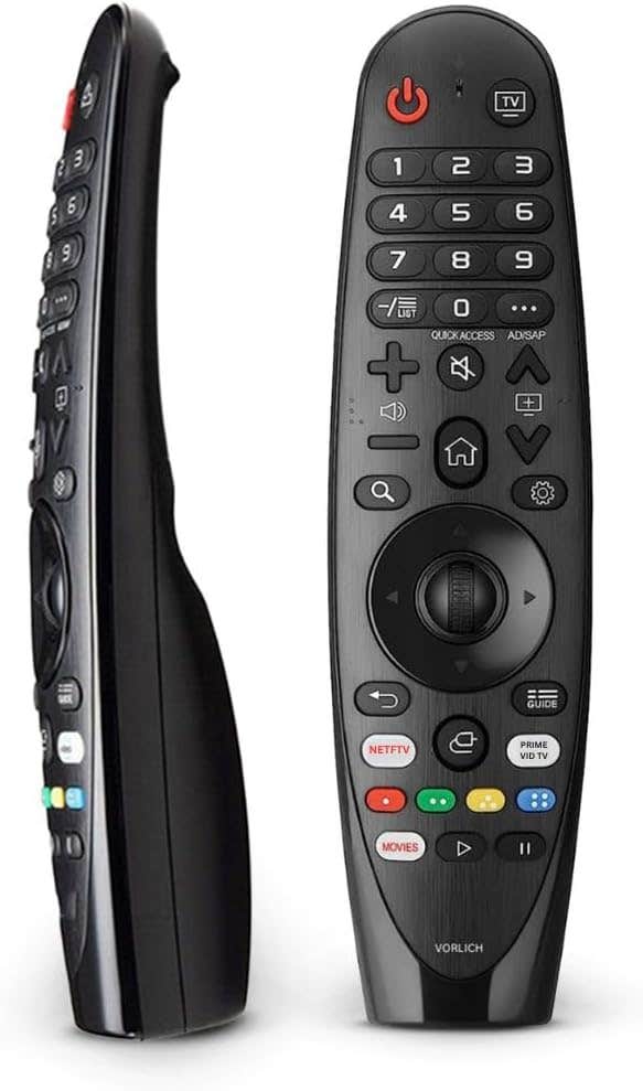Vorlich Universal LG Magic Remote Control for LG Smart TVs No Voice Control or Pointer Function - Black