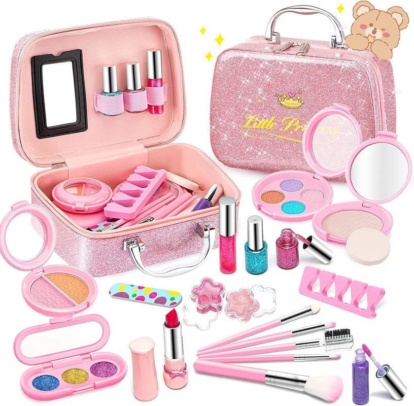 Play makeup for little Girls - Multicolor