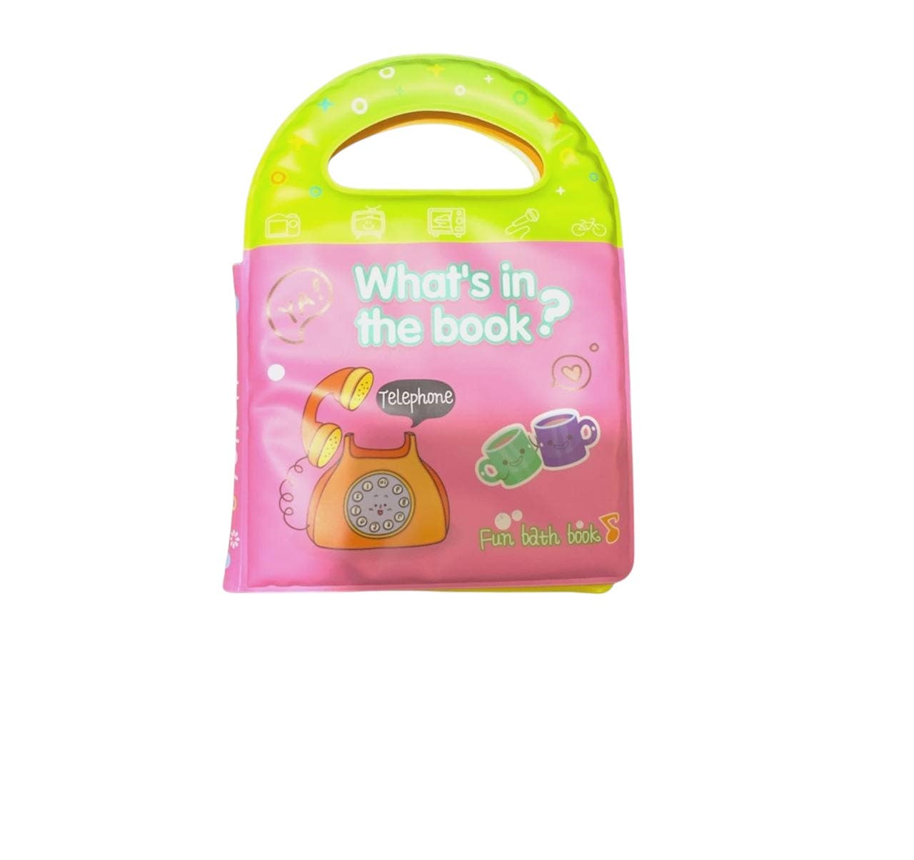 Alsafwa W34-25-3 Telephone Fabric Book For Babies for Unisex Children - Multicolor